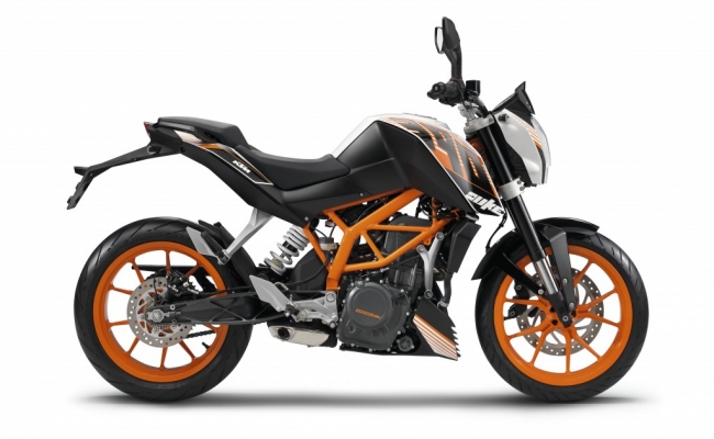 KTM 390 DUKE BLANC ABS 2015