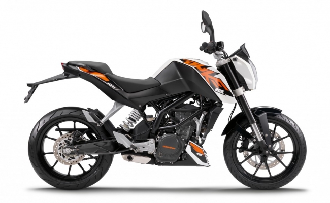 KTM 125 DUKE BLANC ABS 2015