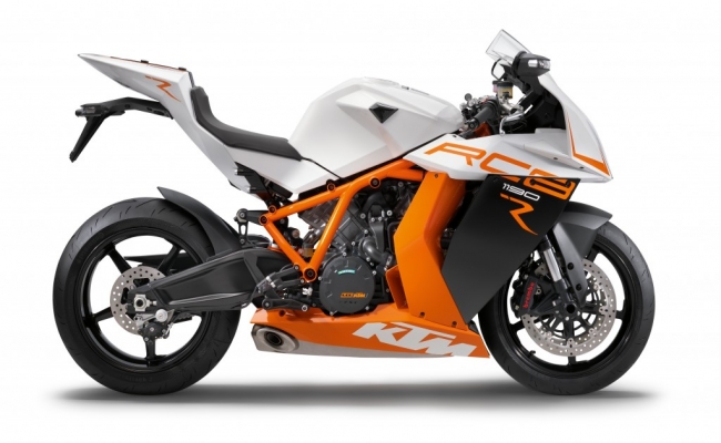 KTM 1190 RC8 R BLANC 2015