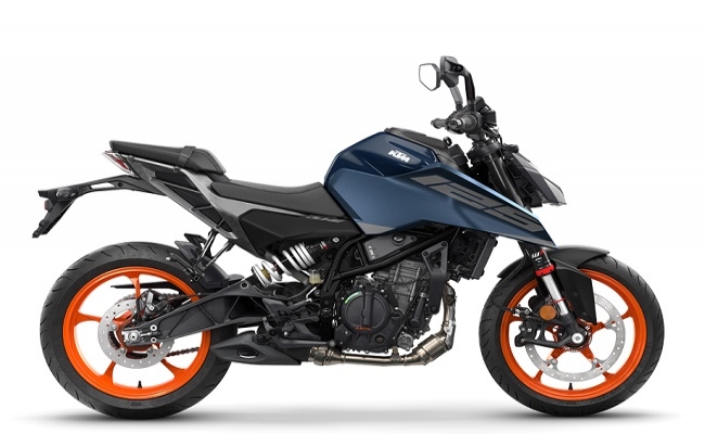 KTM 125 DUKE, bleu 2026 