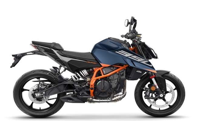 KTM 390 DUKE, bleu 2026