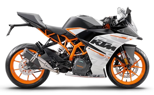 KTM RC 390 BLANC ABS 2016