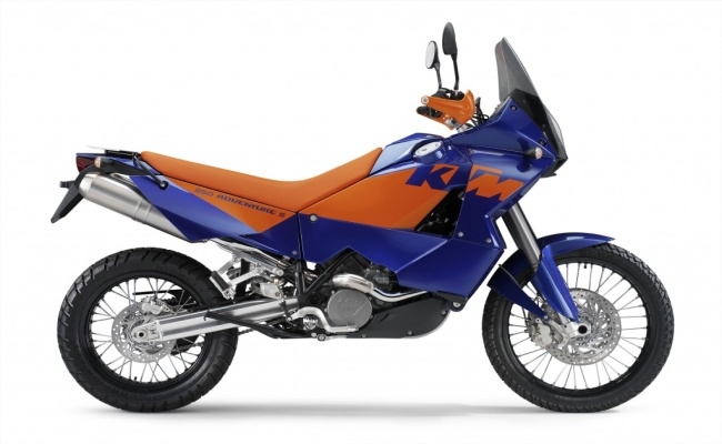 KTM 950 ADVENTURE S BLUE HIGH 2004