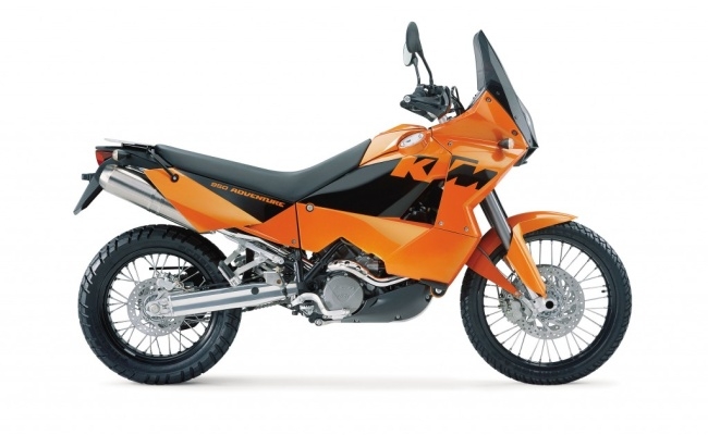 KTM 950 ADVENTURE ORANGE LOW 2004