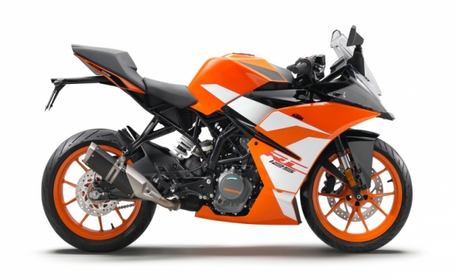 KTM RC 125 ORANGE 2017