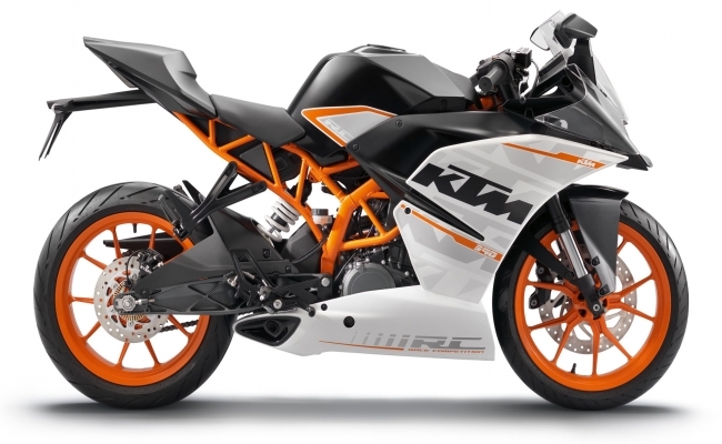 KTM RC 250 BLANC ABS 2015