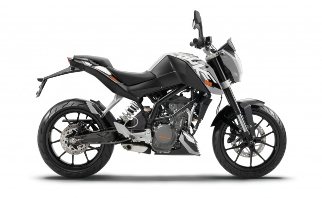 KTM 125 DUKE GREY 2012