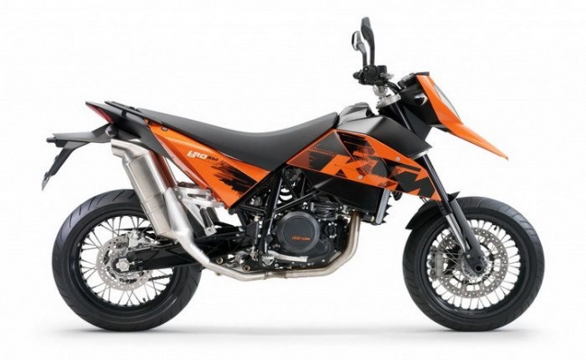 KTM 690 SUPERMOTO ORANGE  2008