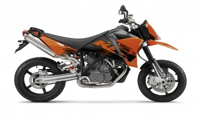 KTM 950 SUPERMOTO ORANGE 2007