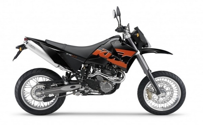 KTM 640 LC4 SUPERMOTO BLACK 2006