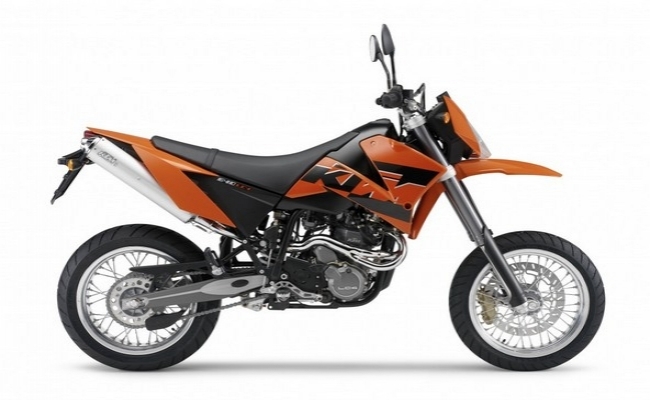 KTM 640 LC4 SUPERMOTO ORANGE 2006