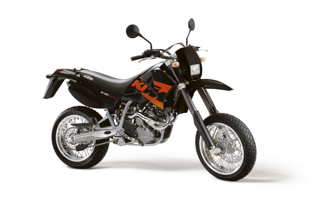 KTM 640 LC4 SUPERMOTO BLACK 2004