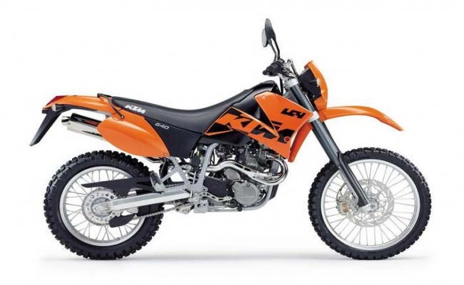 KTM 640 LC4 ENDURO ORANGE 2004