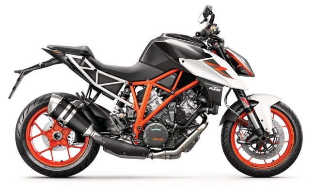 KTM 1290 SUPER DUKE R BLANC 2018