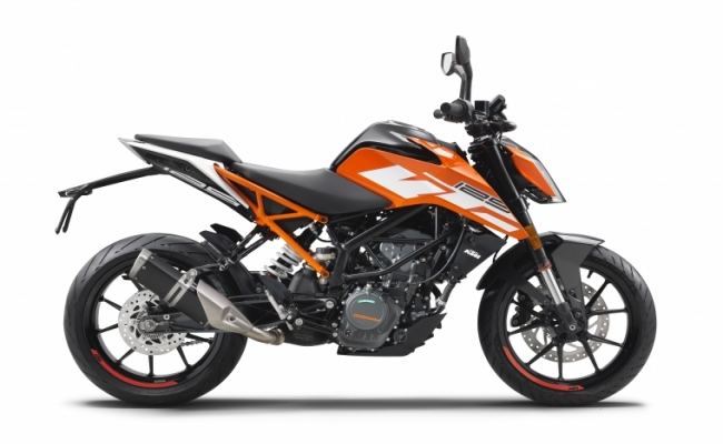 KTM 125 DUKE ORANGE 2018