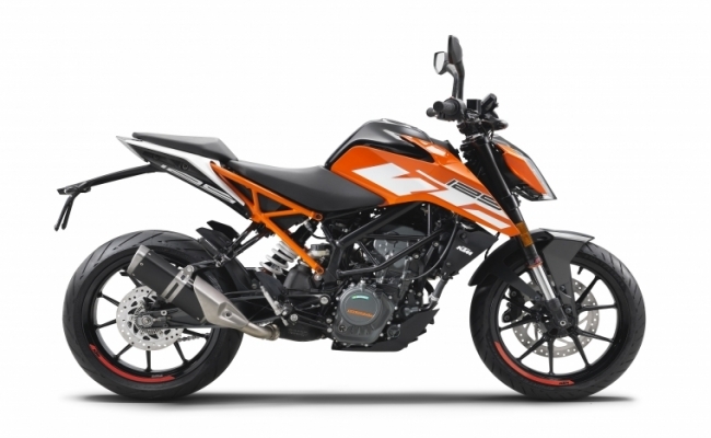 KTM 125 DUKE ORANGE 2017