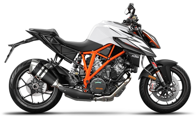 KTM 1290 SUPER DUKE R BLANC 2019