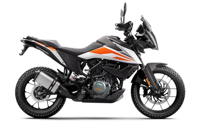 KTM 390 ADVENTURE BLANC 2020