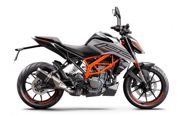 KTM 125 DUKE GRIS 2021