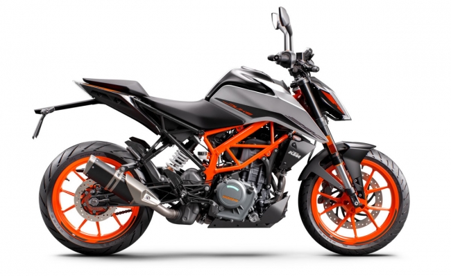 KTM 390 DUKE GRIS 2021