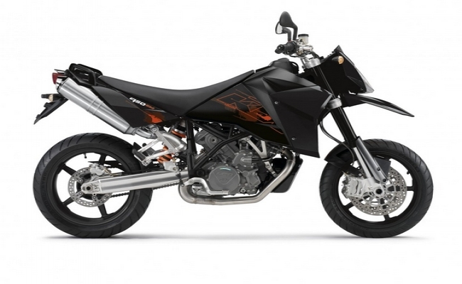 KTM 950 SUPERMOTO BLACK 2007