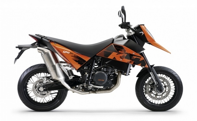 KTM 690 SUPERMOTO ORANGE 2007