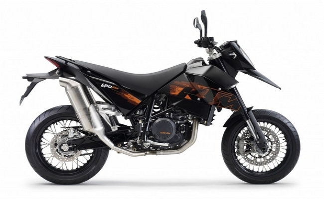 KTM 690 SUPERMOTO BLACK 2007