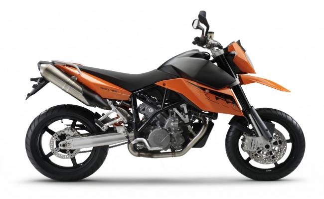 KTM 990 SUPERMOTO ORANGE 2008