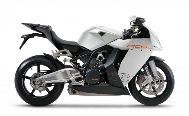 KTM 1190 RC 8 WHITE 2008