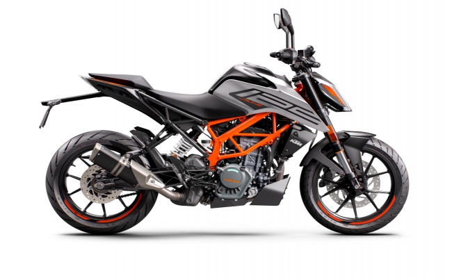 KTM 125 DUKE GRIS 2022