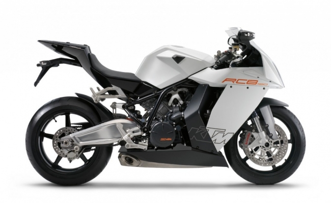 KTM 1190 RC 8 WHITE 2009