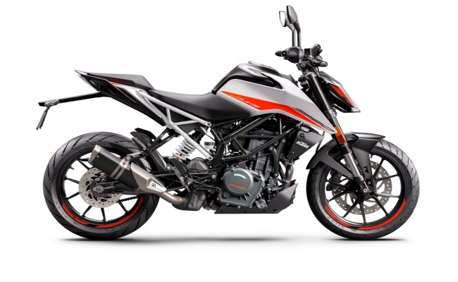 KTM 390 DUKE BLANC 2022