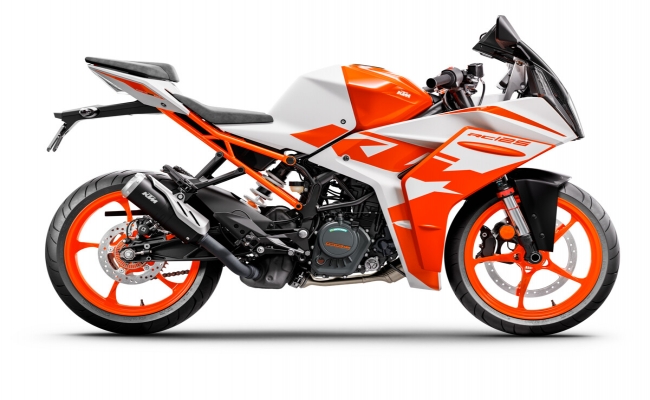 KTM RC 125 BLANC 2023