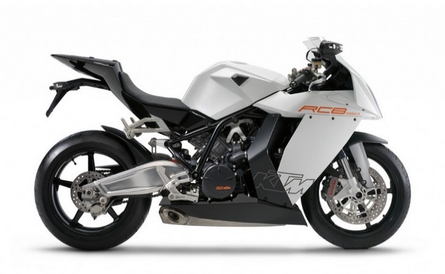 KTM 1190 RC8 WHITE 2010