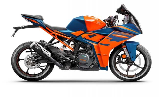 KTM RC 390 BLEU 2022