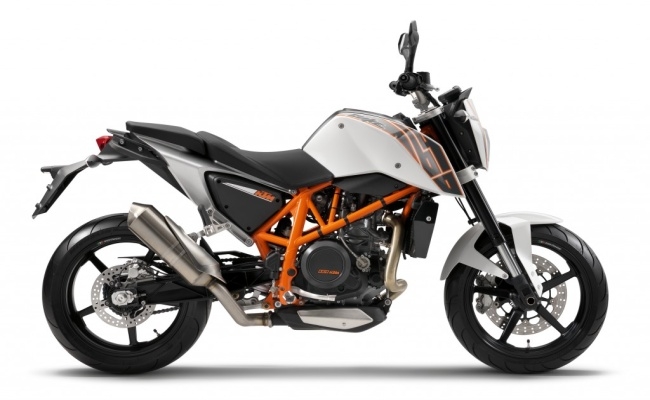 KTM 690 DUKE WHITE 2012