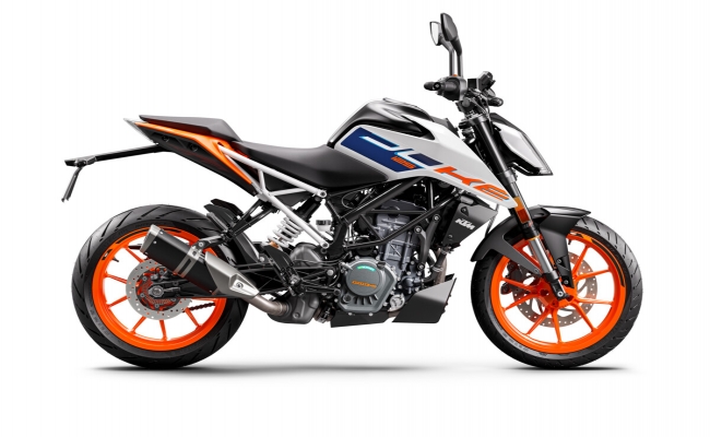 KTM 125 DUKE BLANC 2 2023