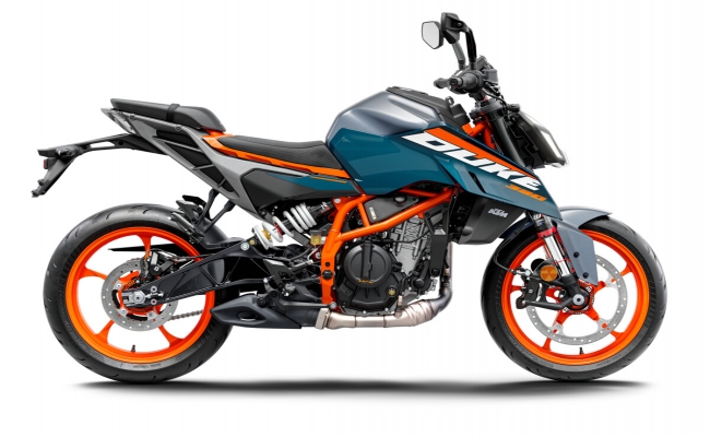 KTM 390 DUKE BLEU 2024