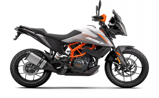 KTM 390 ADVENTURE GRIS/BLANC 2024