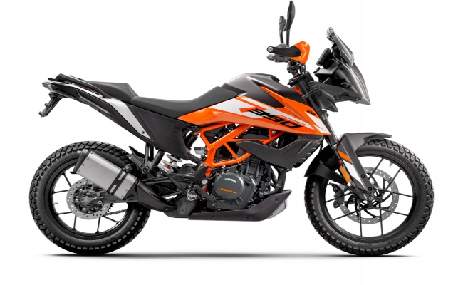 KTM 390 ADVENTURE GRIS/ORANGE 2024