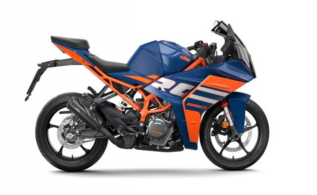 KTM RC 390 BLEU 2024