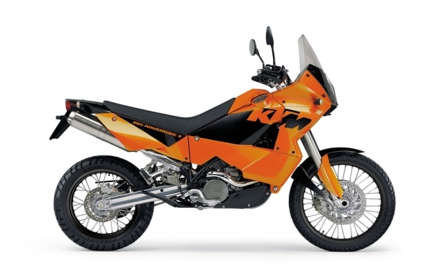 KTM 950 ADVENTURE ORANGE LOW 2003