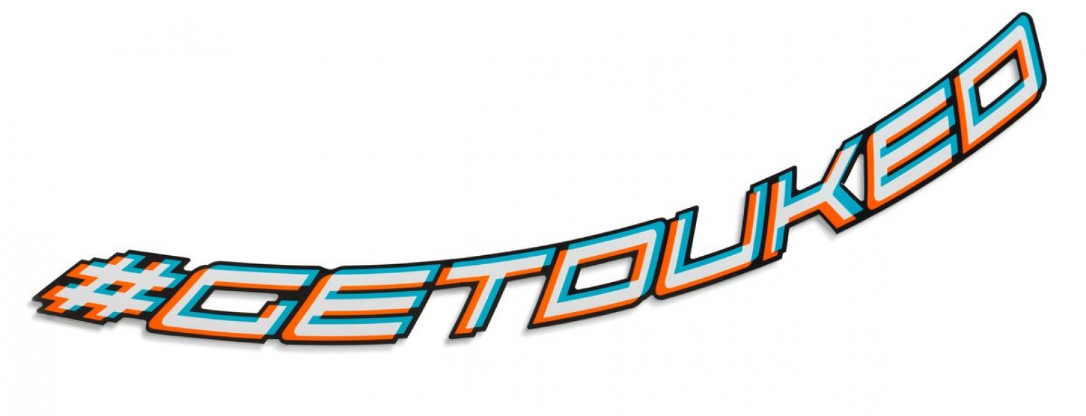 AUTOCOLLANT DE JANTE GET DUKED KTM 1290 SUPER DUKE R 14-23/ 1290 SUPER DUKE GT 16-24/ 1390 SUPER DUKE R 24-