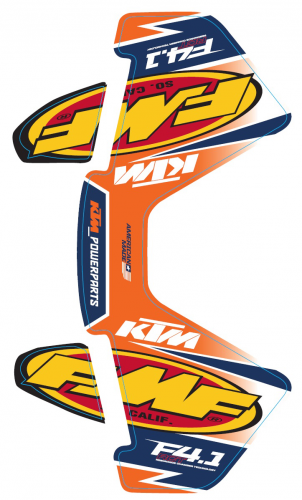 AUTOCOLLANT FMF KTM SILENCIEUX 4.1 MX
