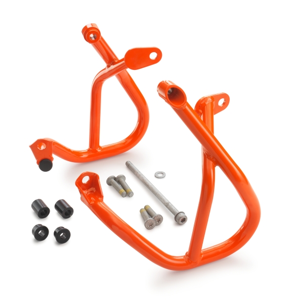 BARRES DE PROTECTION ORANGE KTM 690 SMC R 19-22/ 690 ENDURO R 19-22