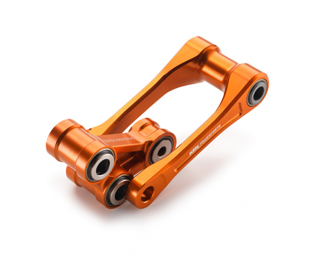 BIELLETTE DE SUSPENSION SXS ORANGE KTM 125/150 SX 12-15/ 250 SX 12-16/ SX-F 11-15