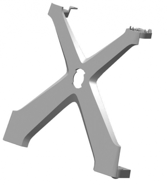 Bike stand side grey