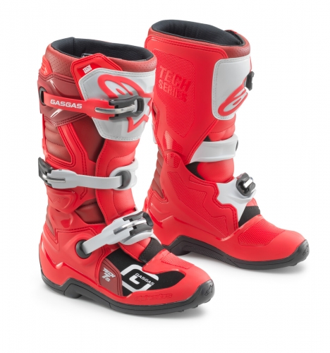 BOTTES MX ENFANT GASGAS ALPINESTARS TECH 7S ROUGE