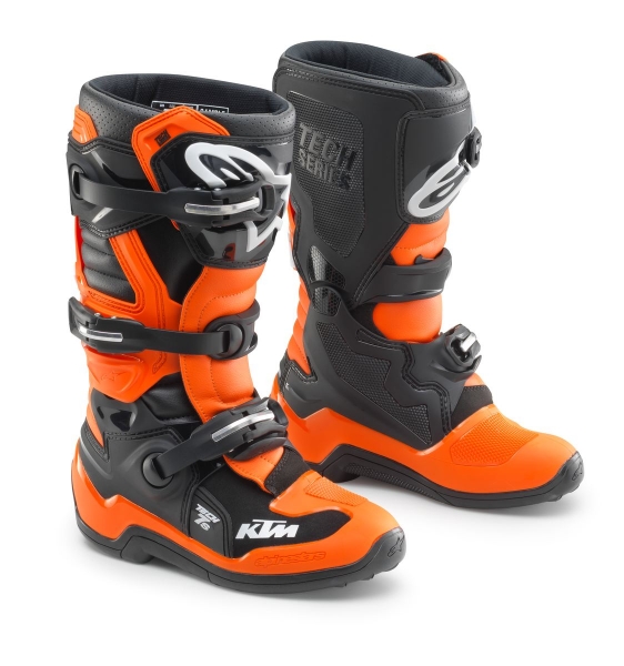 BOTTES MX ENFANT KTM ALPINESTARS TECH 7S ORANGE