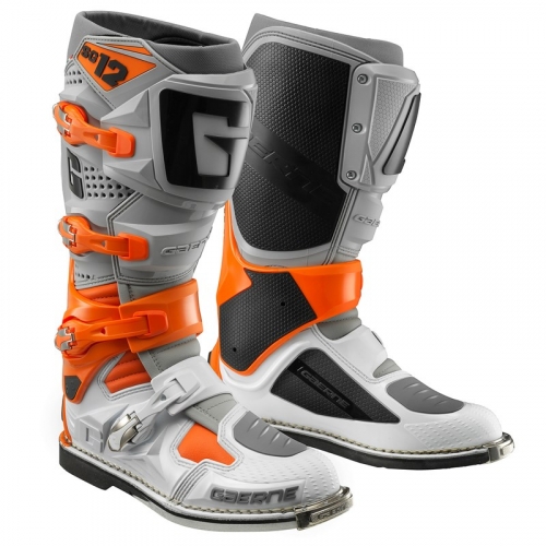 BOTTES MX GAERNE SG12 ORANGE/GRIS/BLANC